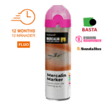 Mercalin Marker fluor Cerise, 500 ml