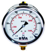 MANOMETER 0-1000 BAR 100MM NER - Bild 2