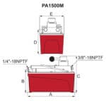 HYDRAULPUMP LUFTDRIV. 1500 cm³ - Bild 5
