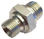 SEXKANTNIPPEL STÅL 3/8"x1/2" U - Bild 2