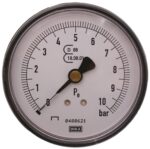 MANOMETER 1/4" 10 BAR 80MM BAK - Bild 4