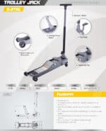 DOMKRAFT 2 TON FOTPEDAL - Bild 7