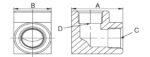 VINKEL 90 GR 2 x 3/8" INV. - Bild 8