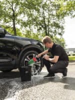 FÄLGBORSTE STOR PLASTBELAGD - Bild 57