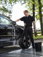 FÄLGBORSTE STOR PLASTBELAGD - Bild 52