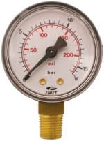 MANOMETER 1/4" 16 BAR 50MM NER - Bild 3