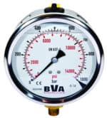 MANOMETER 0-1000 BAR 100MM NER - Bild 3