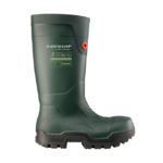 Stövel dunlop fieldpro thermo plus Grön. Sneaker fit, sida