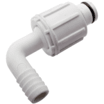 Plast svivelled  D.19 till VG-VGL-VGX-VGLX vit. kvadrat ring20,30x2,62