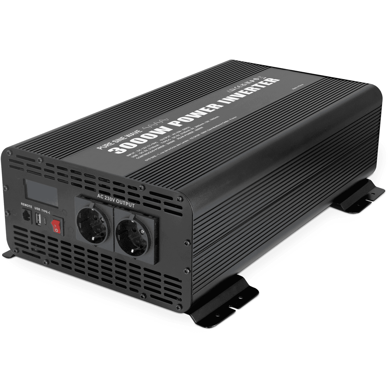 089853_ Inverter PSW 3000W-12V-Remote - Bild 1