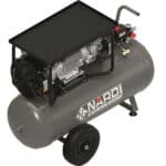 Oljefri kolvkompressor 2,5hk 360l/min 10bar 90l/tank