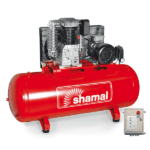 Kolvkompressor HD K30 YDstart 7,5hk 698l/min 11bar 270l.tank 3-fas