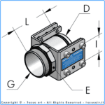 HBS110 Ansl. utv g 4"BSP