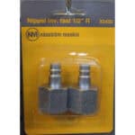 Nippel inv. fast 1/2" R  2st/förp.