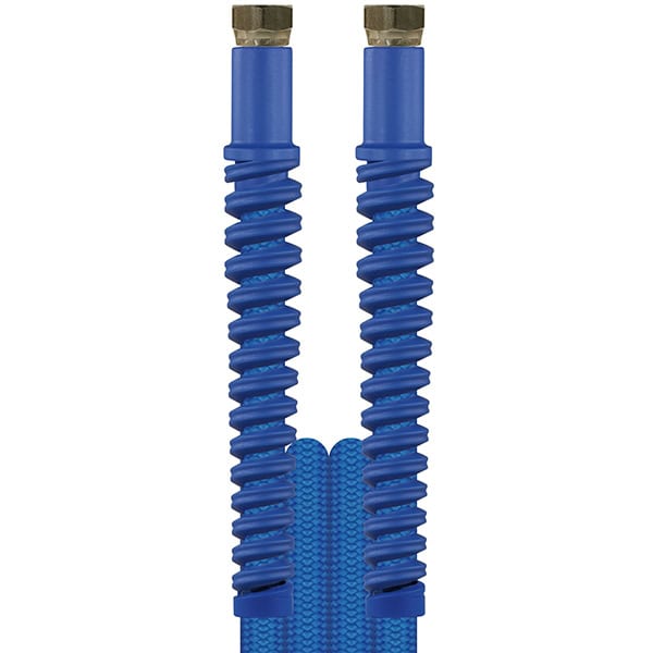 07 - Hochdruckschläuche & Armaturen Högtrycksslang 3,7m blå 1/4" Inv gänga - Bild 1