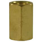 Anslutning hexagon 1/4" F-1/4" F
