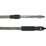 Teleskoplans 2x1200mm Aluminium PRO Svart vattenans.