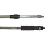 Teleskoplans 2x1500mm Aluminium PRO Svart vattenans.