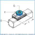 AP20 Anslutn.platta inv g1/4"BSP