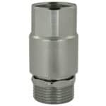 Backventil, svart 3/4 F/M R-V