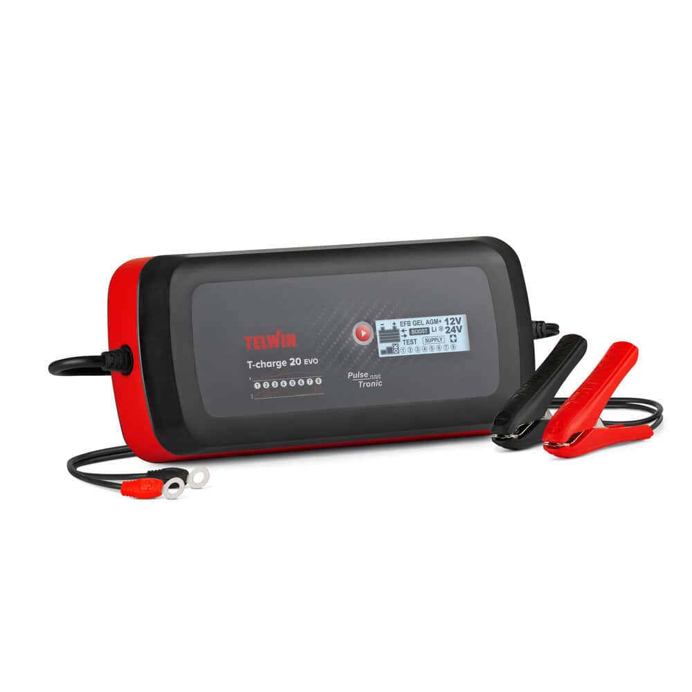 807596_ny Batteriladdare T-charge 20 EVO 12/24V Telwin - Bild 1