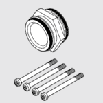 Anslutningsnippel set SY1