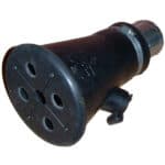 Avgasstratt gummi slangans. 125mm/140mm ans