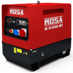 Elverk GE SX-6500 YDT 6,5kVA 400V / 3,5kVA 230V Yanmar Elstart EAS ans