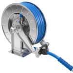 Slangupprullare hetvatten rostfri 400bar 10mm 25m