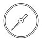 M40 1/8 0-4 Manometer