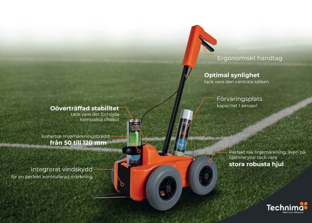 Linjevagn tracing sport